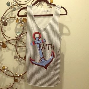 Cute Boutique Anchor Top